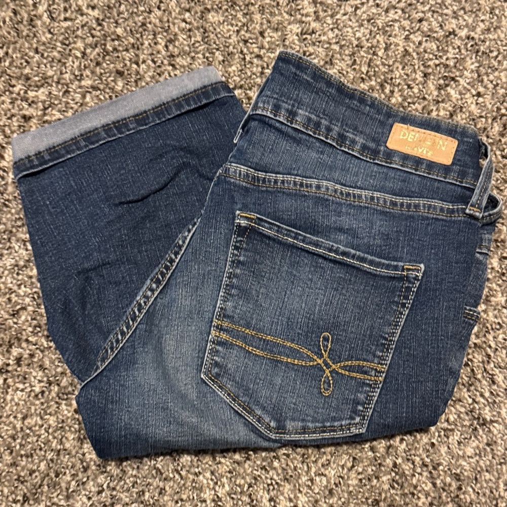 Denizen from Levi's Dark Blue Boyfriend Jeans